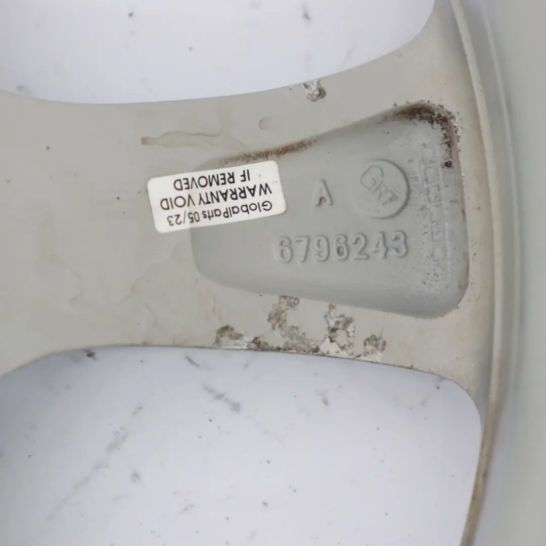 BMW F30 F31 F32 Silver Alloy Wheel Rim 17" 7,5J Star Spoke 394 ET:34 - SKU 6796243-1 - Part number 6796243