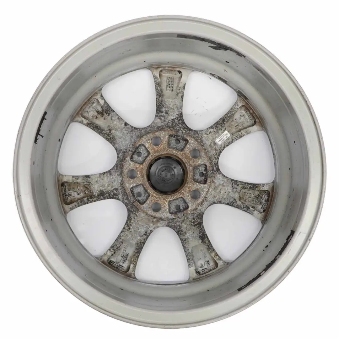 BMW F30 F31 F32 Silver Alloy Wheel Rim 17" 7,5J Star Spoke 394 ET:34 - SKU 6796243-2 - Part number 6796243