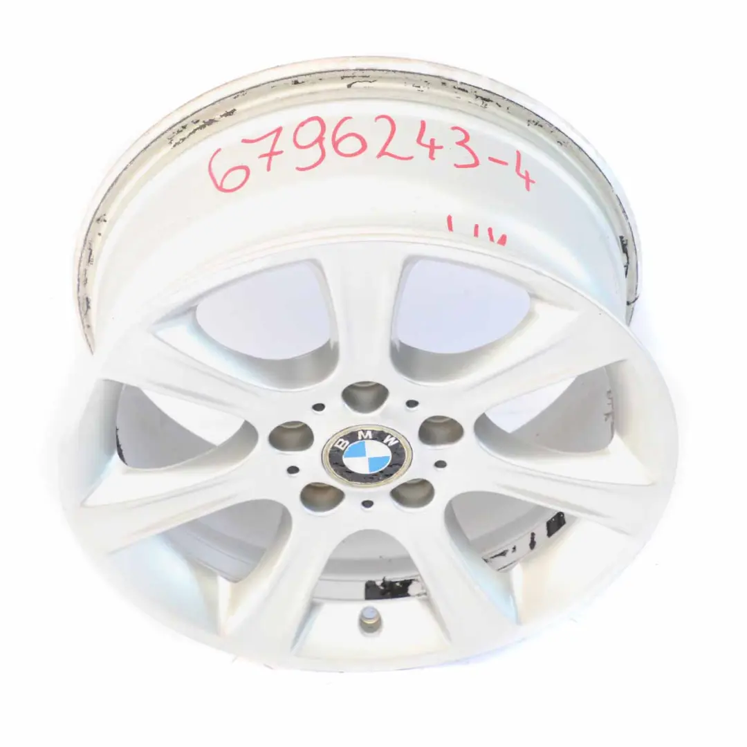 Alloy Wheel Rim 17" 7,5J Star Spoke 394 ET:34 to BMW F30 F31 F32 Silver with Part number 6796243 BMW F30 F31 F32 Silver Alloy Wheel Rim 17" 7,5J Star Spoke 394 ET:34 - SKU 6796243-4 - Part number 6796243