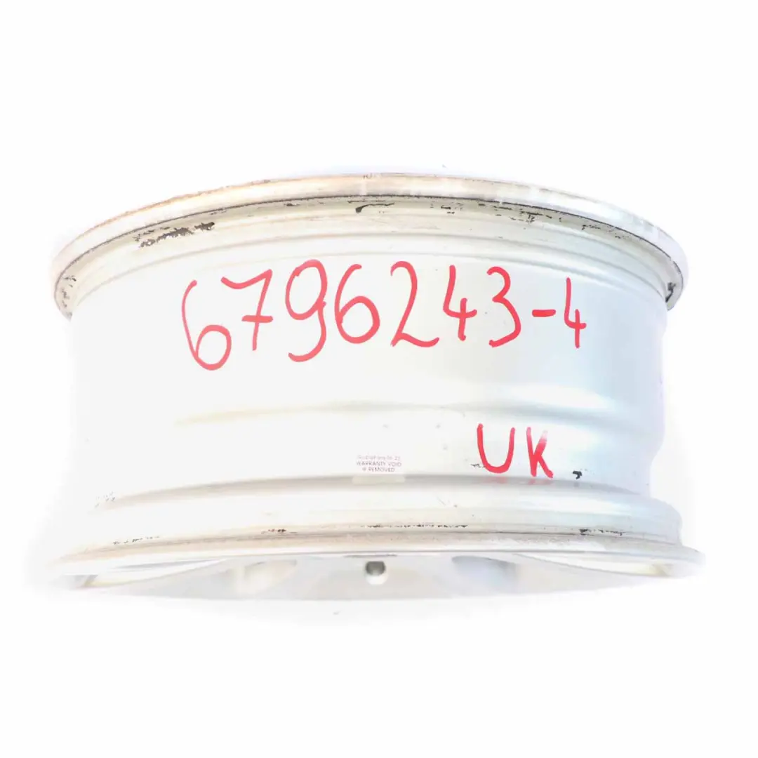 BMW F30 F31 F32 Silver Alloy Wheel Rim 17" 7,5J Star Spoke 394 ET:34 - SKU 6796243-4 - Part number 6796243