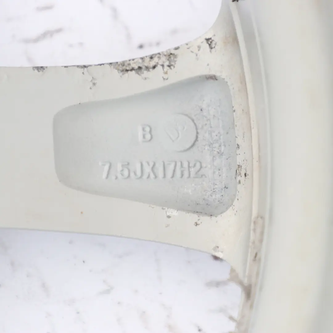 BMW F30 F31 F32 Silver Alloy Wheel Rim 17" 7,5J Star Spoke 394 ET:34 - SKU 6796243-4 - Part number 6796243