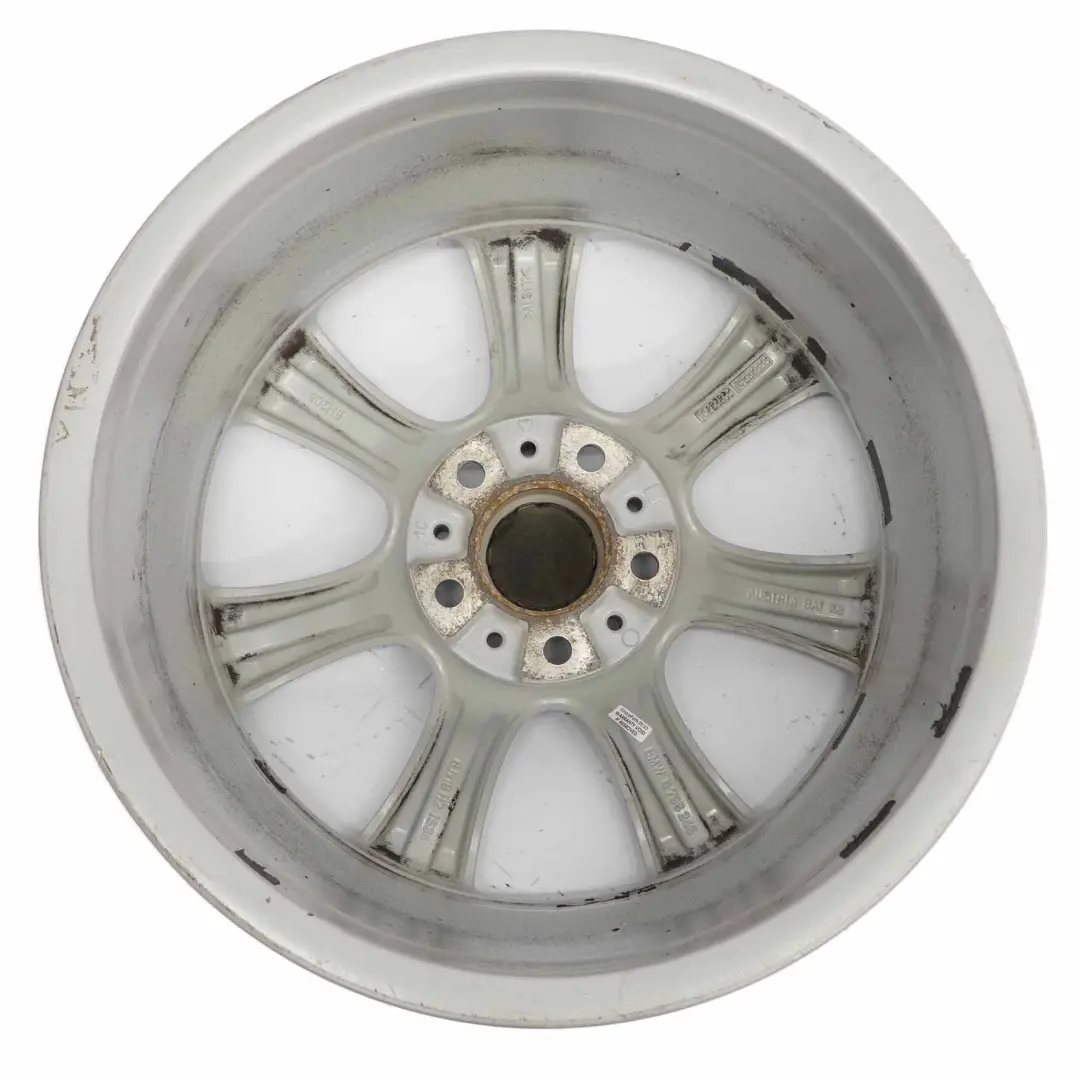 Alloy Wheel Rim 18" 8J ET:34 Star Spoke 396 to BMW F30 F31 F32 F33 Silver with Part number 6796246 BMW F30 F31 F32 F33 Silver Alloy Wheel Rim 18" 8J ET:34 Star Spoke 396 - SKU 6796246-3 - Part number 6796246
