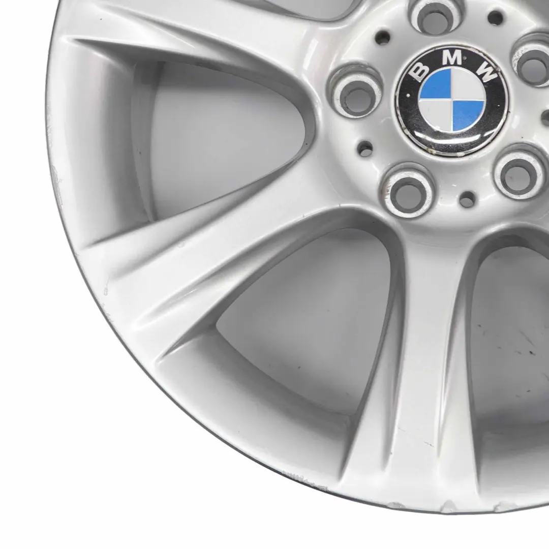BMW F30 F31 F32 F33 Silver Alloy Wheel Rim 18" 8J ET:34 Star Spoke 396 - SKU 6796246-3 - Part number 6796246