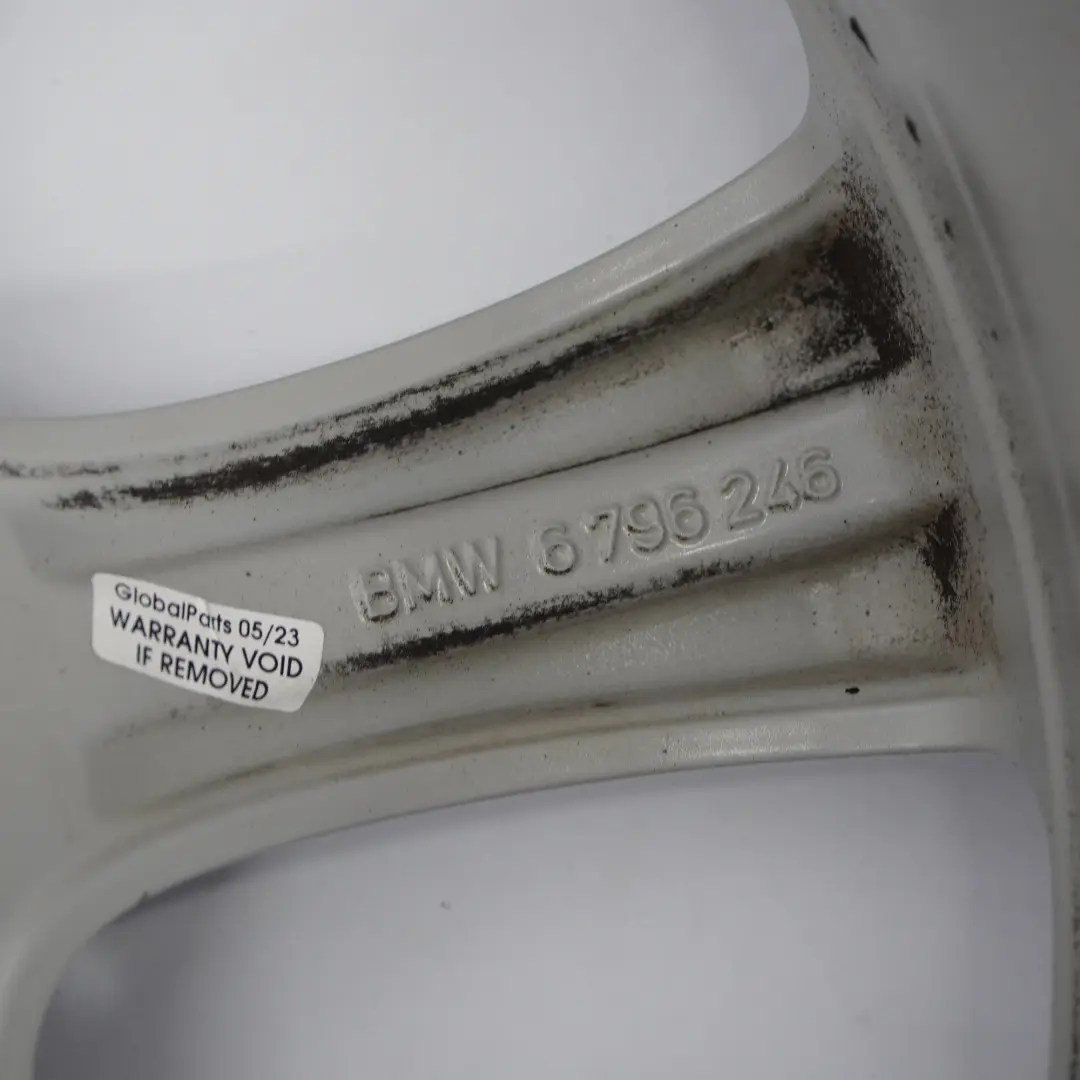 Alloy Wheel Rim 18" 8J ET:34 Star Spoke 396 to BMW F30 F31 F32 F33 Silver with Part number 6796246 BMW F30 F31 F32 F33 Silver Alloy Wheel Rim 18" 8J ET:34 Star Spoke 396 - SKU 6796246-4 - Part number 6796246