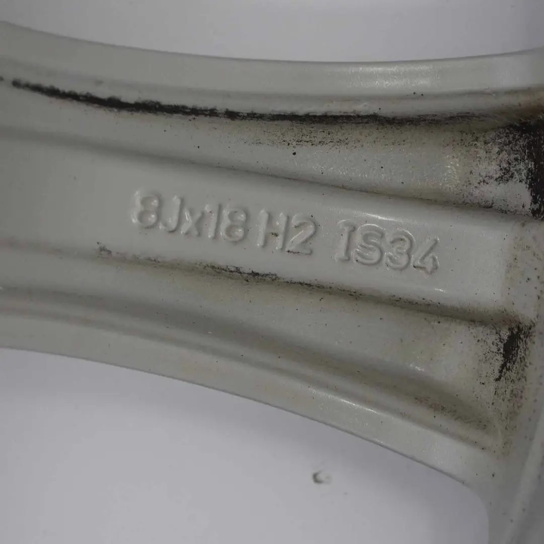 Alloy Wheel Rim 18" 8J ET:34 Star Spoke 396 to BMW F30 F31 F32 F33 Silver with Part number 6796246 BMW F30 F31 F32 F33 Silver Alloy Wheel Rim 18" 8J ET:34 Star Spoke 396 - SKU 6796246-4 - Part number 6796246