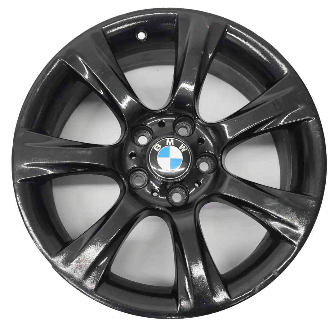 BMW F30 F31 F32 F33 Black Alloy Wheel Rim 18" 8J ET:34 Star Spoke 396 - SKU 6796246-7 - Part number 6796246