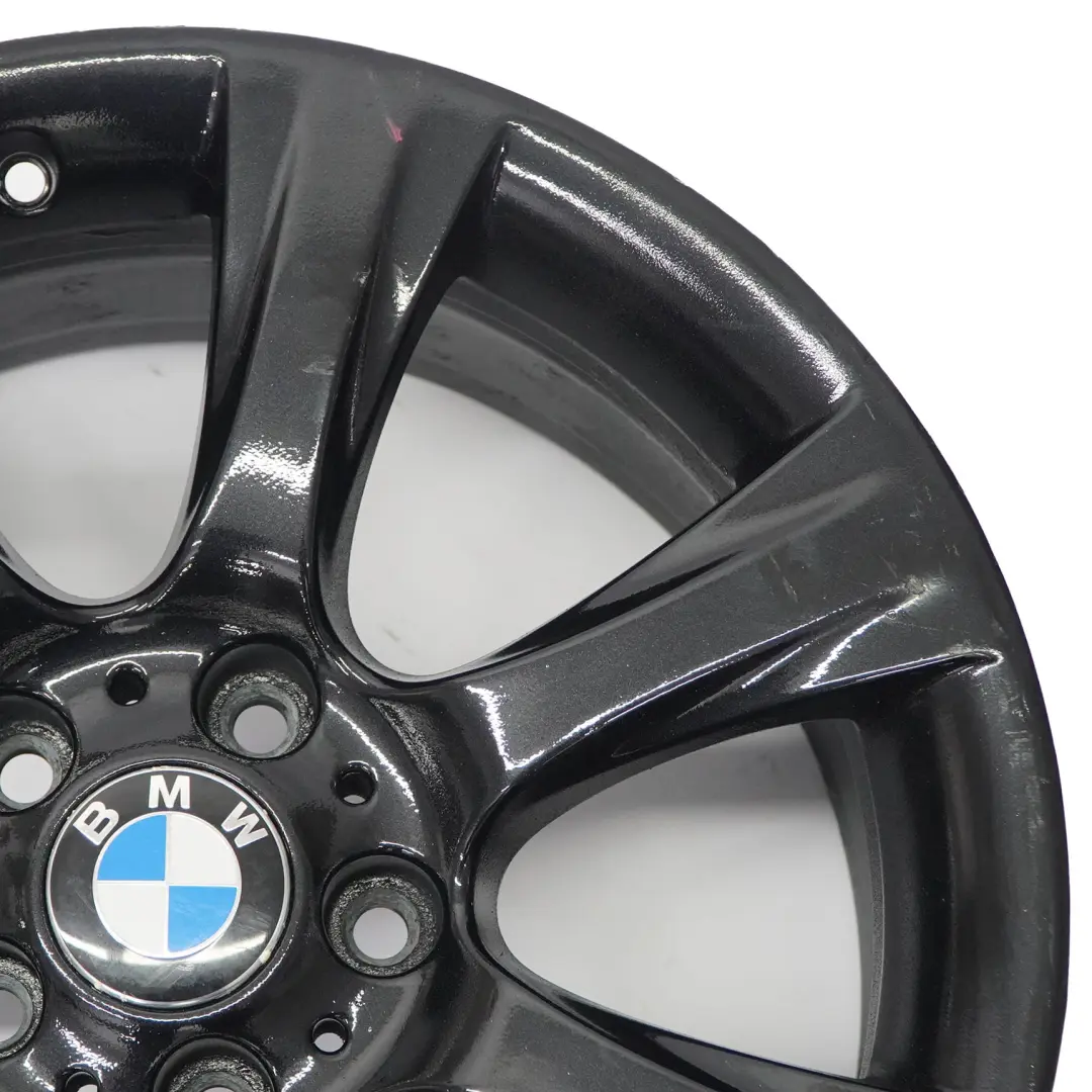 BMW F30 F31 F32 F33 Black Alloy Wheel Rim 18" 8J ET:34 Star Spoke 396 - SKU 6796246-7 - Part number 6796246