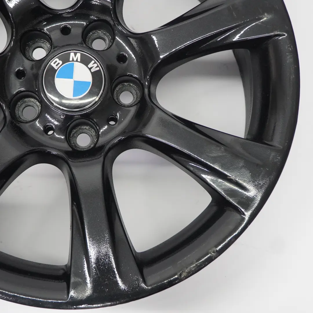 BMW F30 F31 F32 F33 Black Alloy Wheel Rim 18" 8J ET:34 Star Spoke 396 - SKU 6796246-7 - Part number 6796246