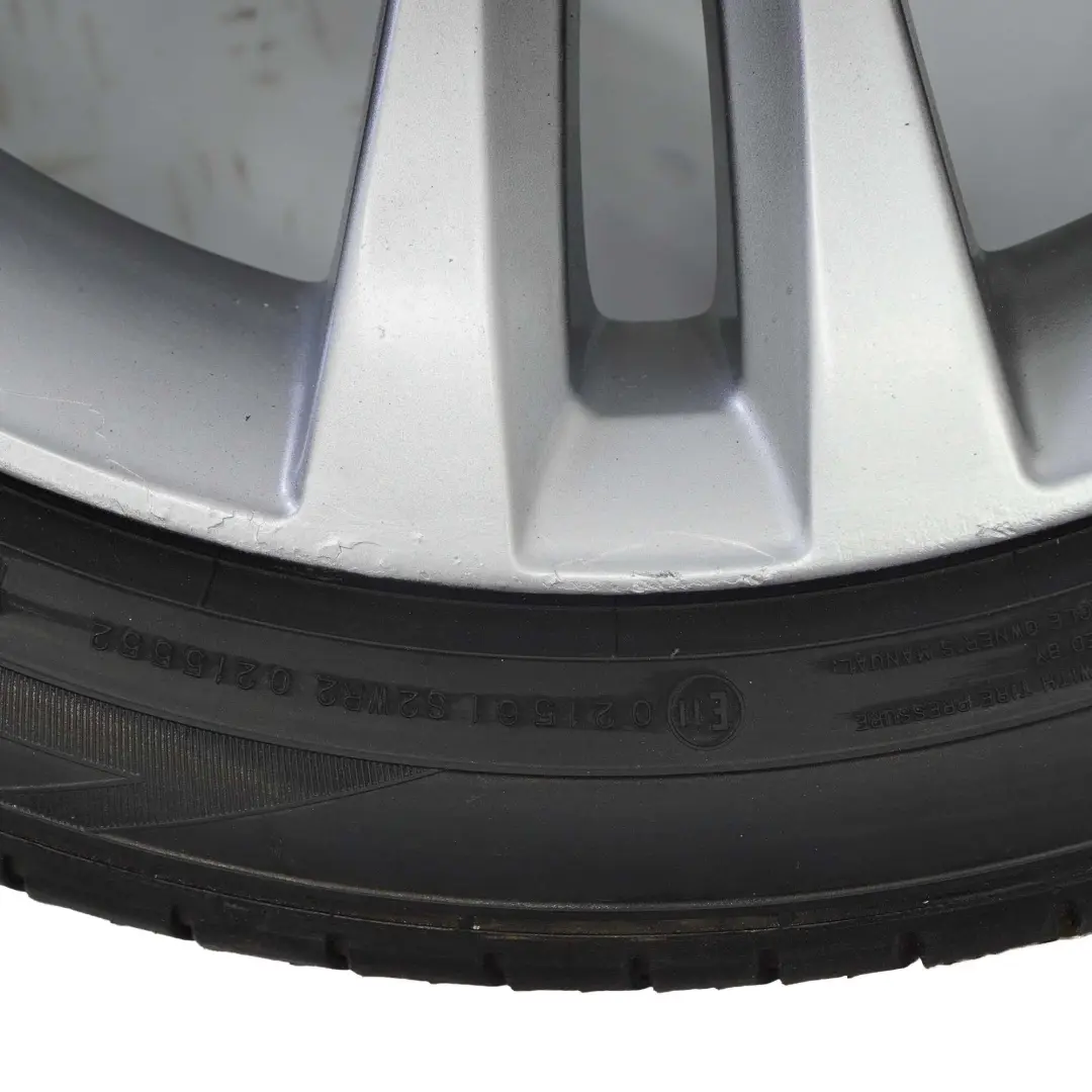 Complete Set 4x Wheels Rim 18" Tyres Double Spoke 397 Ferricgrey BMW F30 F31 F32 - SKU 6796247-SET - Part number 6796247