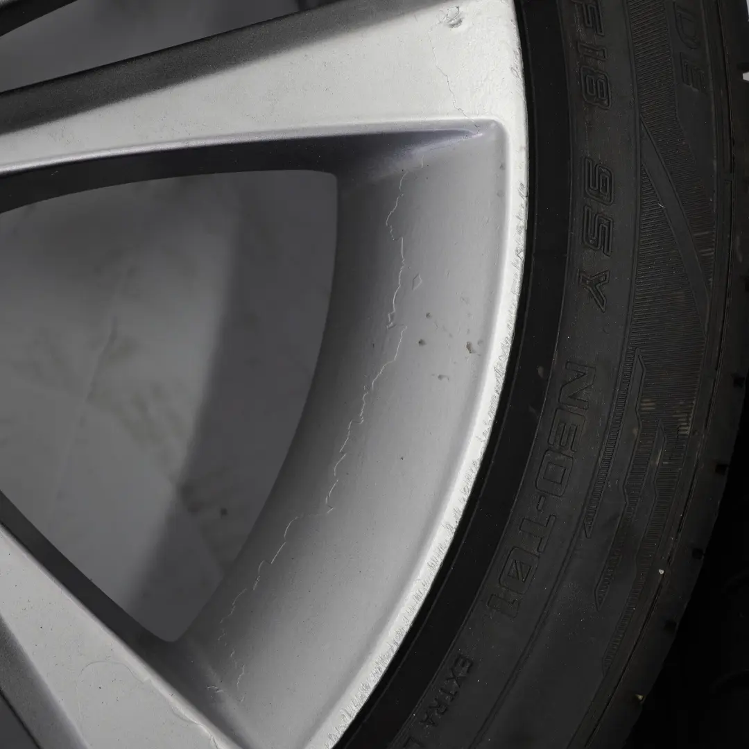 BMW F30 F31 F32 Set completo 4x Cerchi 18" Pneumatici Doppie razze Ferricgrey - SKU 6796247-SET - Numero di parte 6796247