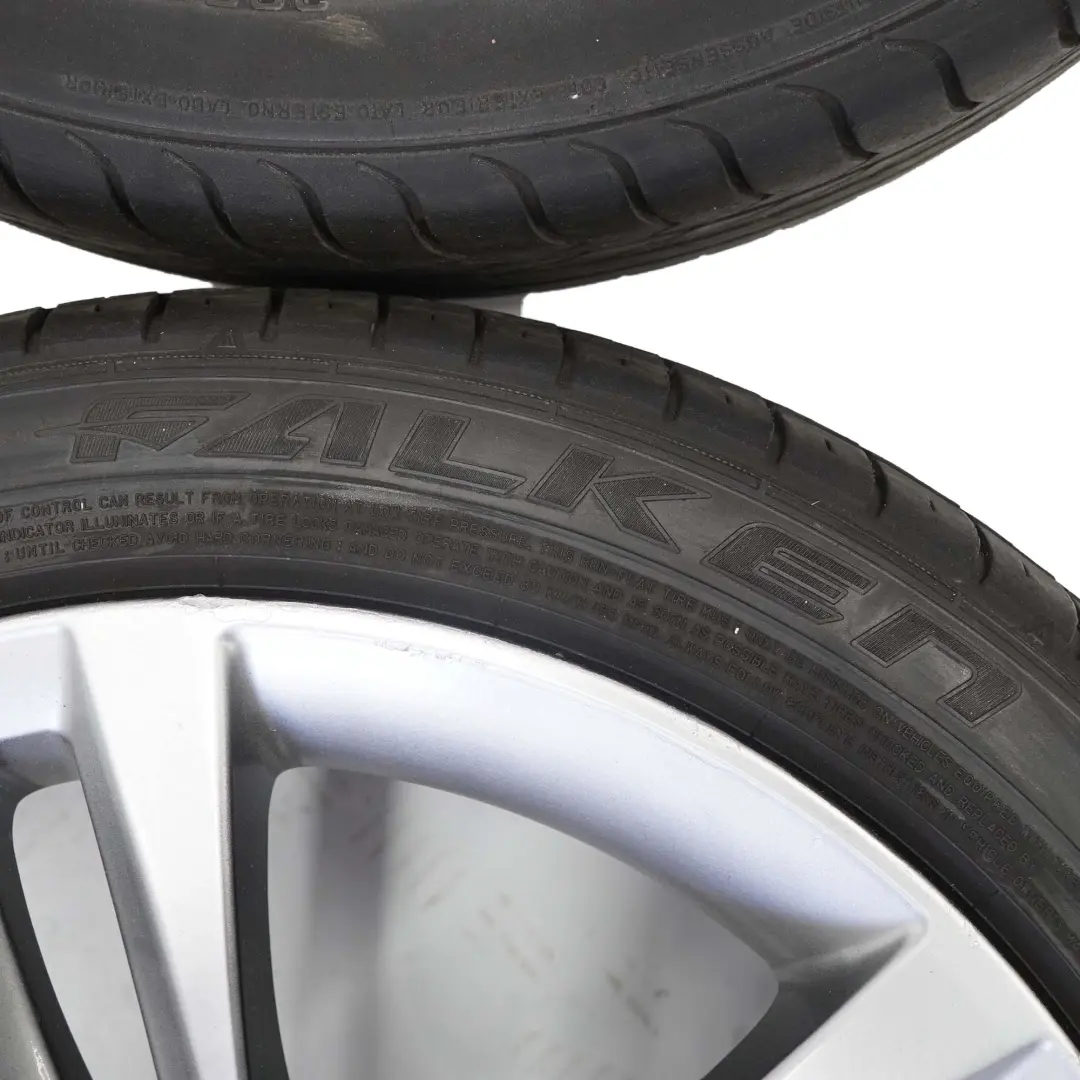 Complete Set 4x Wheels Rim 18" Tyres Double Spoke 397 Ferricgrey BMW F30 F31 F32 - SKU 6796247-SET - Part number 6796247