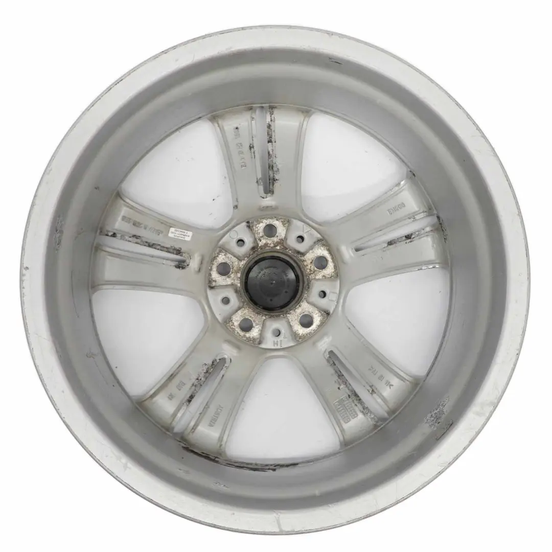 BMW F30 F31 F32 Silver Alloy Wheel Rim 19" 8J Double Spoke 401 ET:36 - SKU 6796256-1 - Part number 6796256