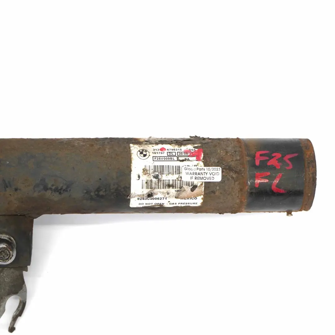 Amortisseur de suspension avant à ressort gauche pour BMW X3 F25 à propos du numéro de pièce 6796315 BMW X3 F25 Amortisseur de suspension avant à ressort gauche - SKU 6796315-1 - Numéro de pièce 6796315