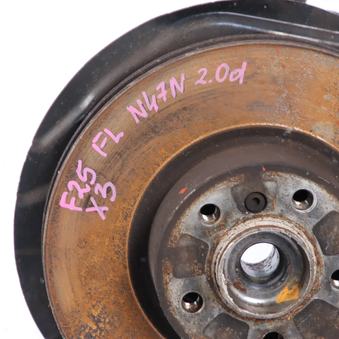 BMW X3 F25 20dX N47N Front Left N/S Wheel Suspension Leg Axle Brake Caliper Disc - SKU 6796315 - Part number 6796315