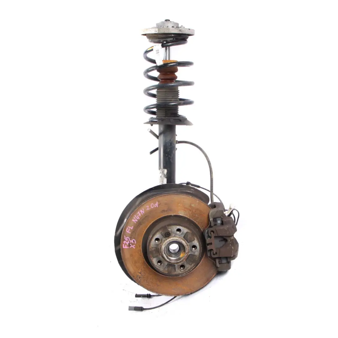 BMW X3 F25 20dX N47N Front Left N/S Wheel Suspension Leg Axle Brake Caliper Disc - SKU 6796315 - Part number 6796315