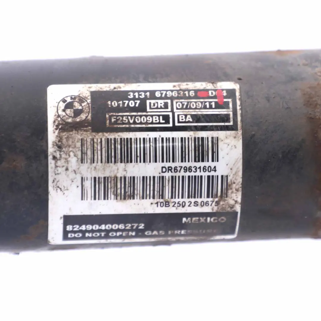 Amortiguador BMW X3 F25 X4 F26 Spring Strut Delantero Derecho para con número de pieza 6796316 Amortiguador BMW X3 F25 X4 F26 Spring Strut Delantero Derecho - SKU 6796316-1 - Número de pieza 6796316