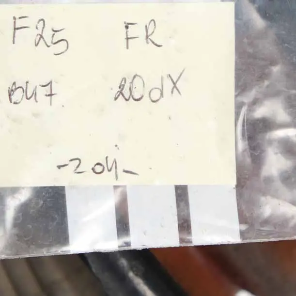 BMW X3 F25 20dX B47 Vorne Rechts Rad Sportfahrwerk Beinachse Bremsscheibe - SKU 6796418 - Teilenummer 6796418