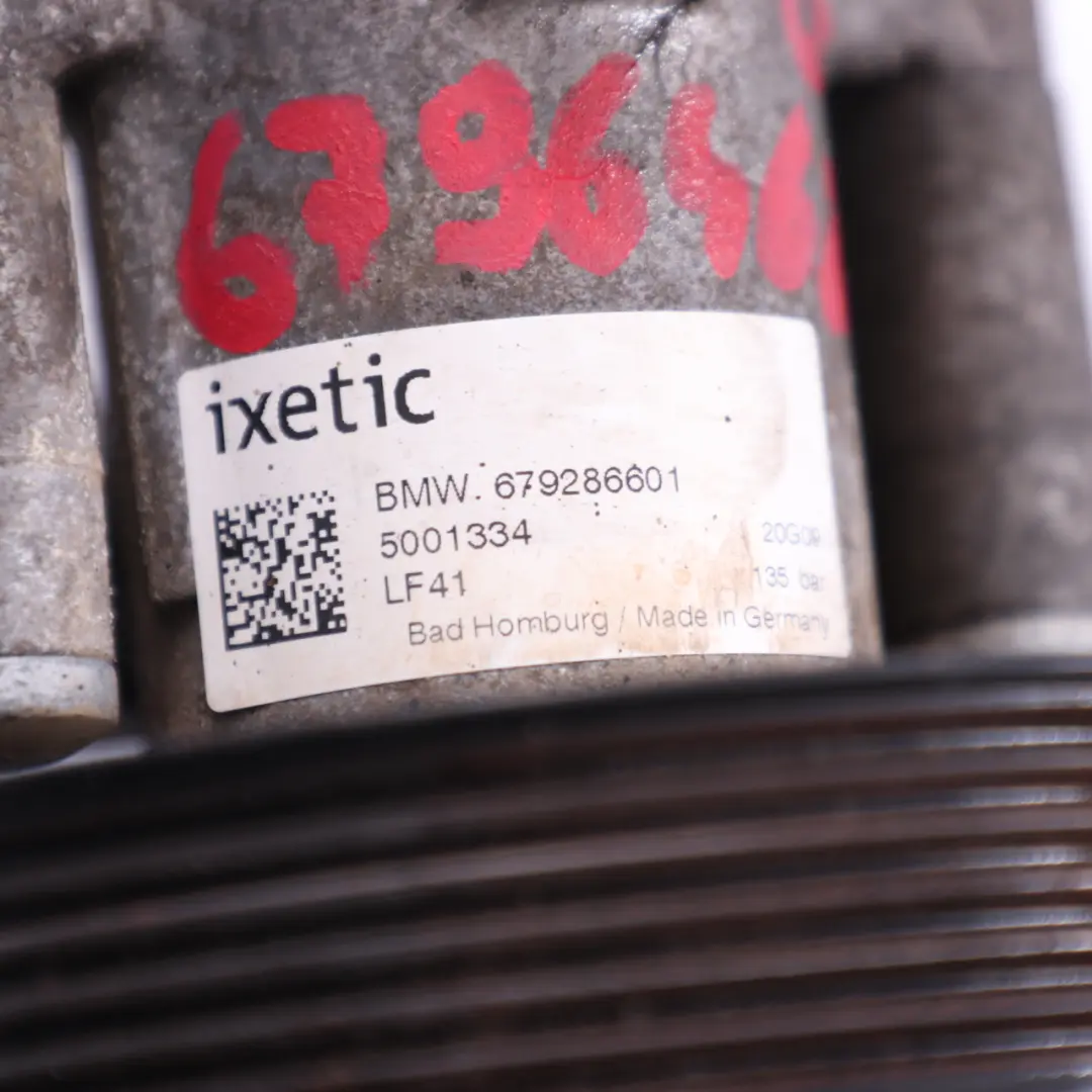Unidad Bomba De Dirección Asistida Polea N57 N57S 6792866 para BMW X5 E70 LCI Diesel con número de pieza 6796462 BMW X5 E70 LCI Diesel Unidad Bomba De Dirección Asistida Polea N57 N57S 6792866 - SKU 6796462 - Número de pieza 6796462