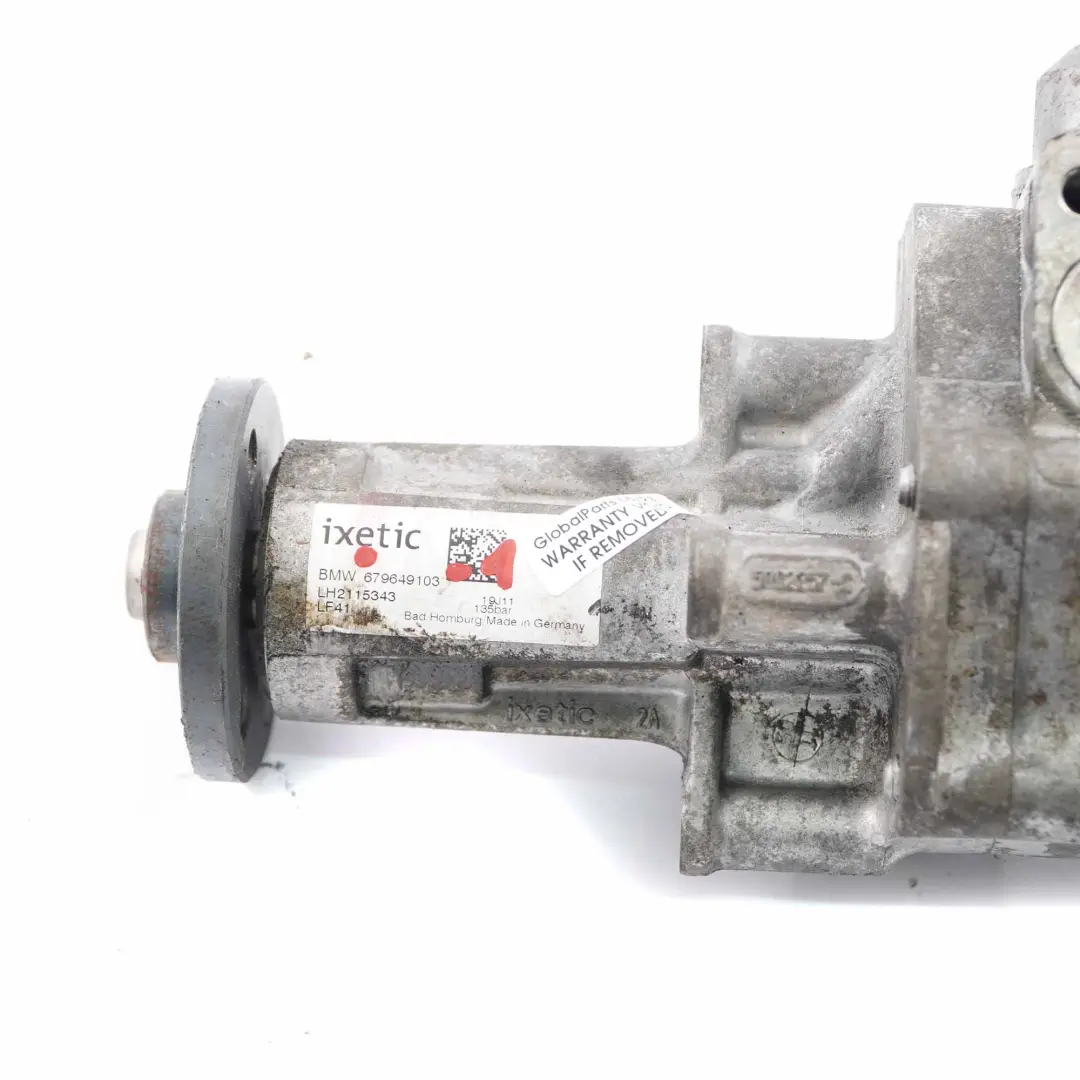 N57 Pompe De Direction Assistée Hydraulique IXETIC pour BMW F01 F07 GT Diesel à propos du numéro de pièce 6796491 BMW F01 F07 GT Diesel N57 Pompe De Direction Assistée Hydraulique IXETIC - SKU 6796491-1 - Numéro de pièce 6796491