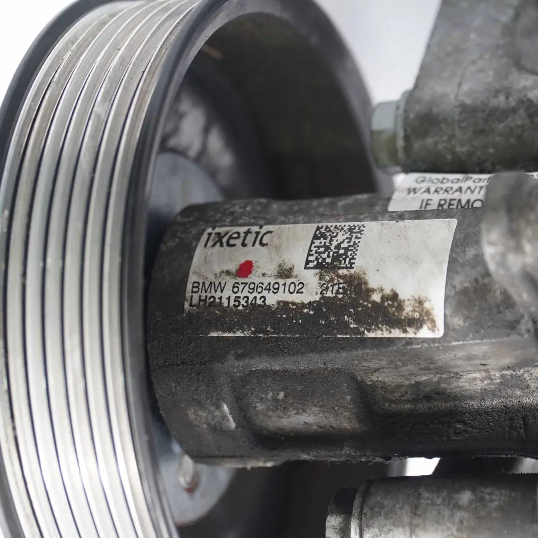 Pompa Servosterzo BMW F01 F07 GT Diesel N57 IXETIC Pompa Idraulica per con numero di parte 6796491 Pompa Servosterzo BMW F01 F07 GT Diesel N57 IXETIC Pompa Idraulica - SKU 6796491 - Numero di parte 6796491
