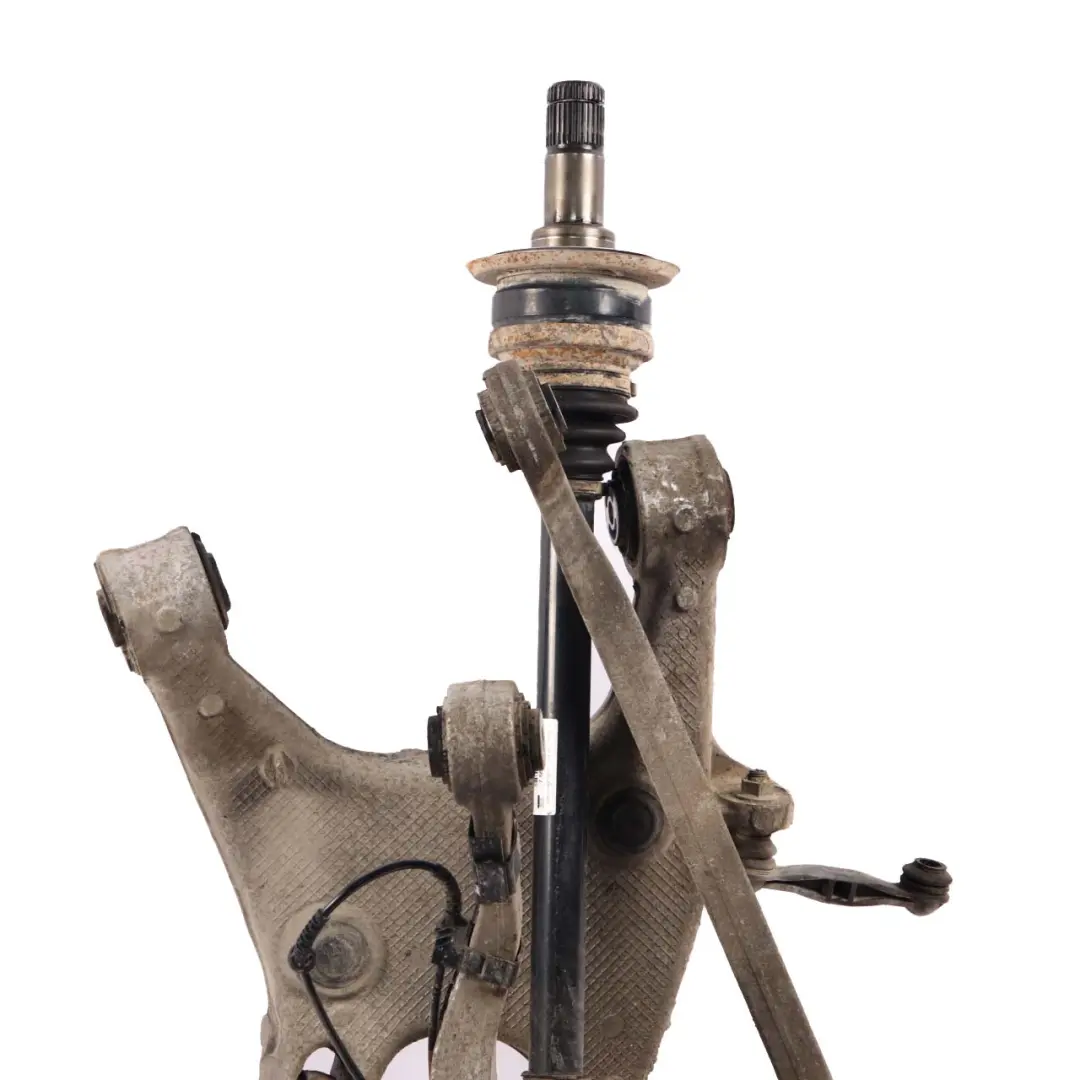 BMW F01 730d N57 N57N Rear Left N/S Suspension Leg Axle Brake Wheel Carrier - SKU 6796497-1 - Part number 6796497
