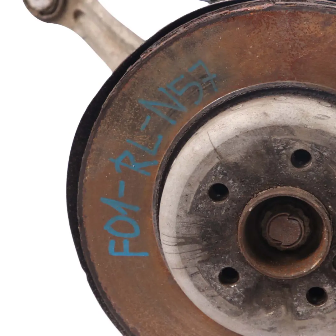 BMW F01 730d N57 N57N Rear Left N/S Suspension Leg Axle Brake Wheel Carrier - SKU 6796497-1 - Part number 6796497