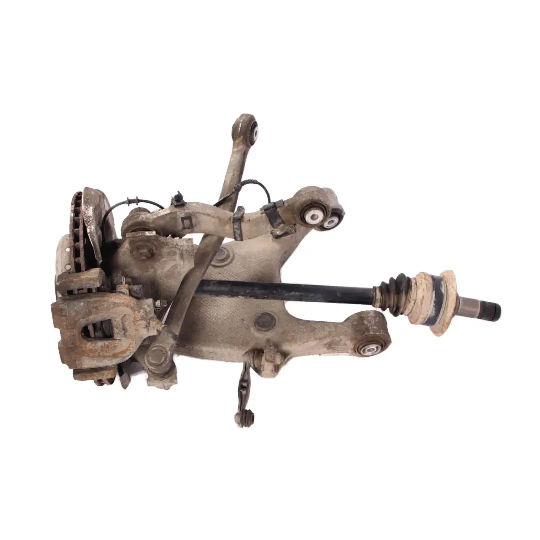 BMW F01 730d N57 N57N Rear Left N/S Suspension Leg Axle Brake Wheel Carrier - SKU 6796497-1 - Part number 6796497