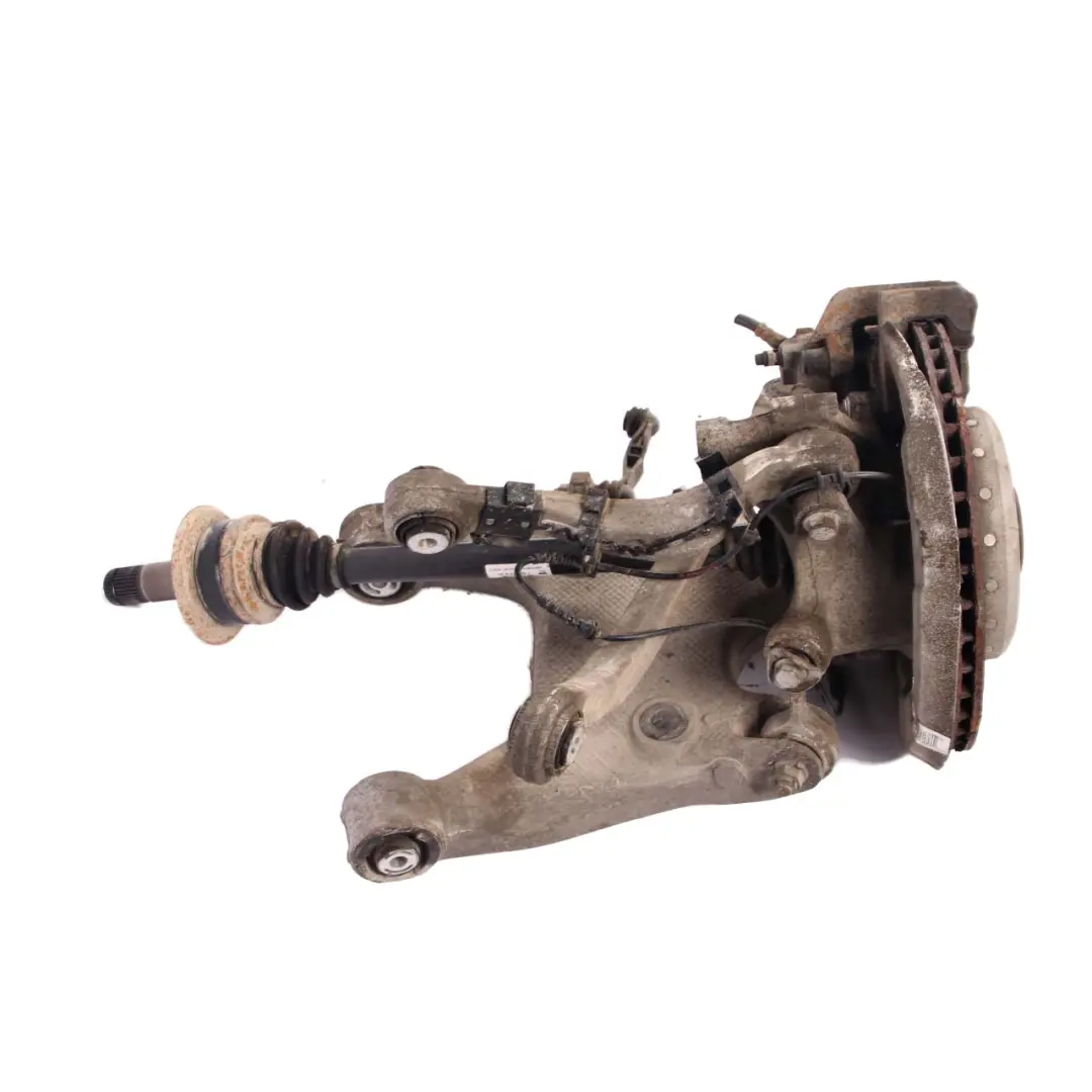 BMW F01 730d N57 N57N Rear Left N/S Suspension Leg Axle Brake Wheel Carrier - SKU 6796497-1 - Part number 6796497