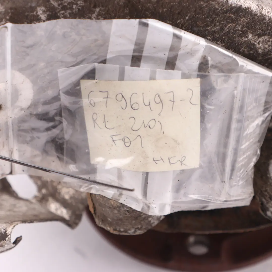 BMW F01 Rueda trasera izquierda Suspensión Pierna Eje Freno Rueda Hub - SKU 6796497-2 - Número de pieza 6796497