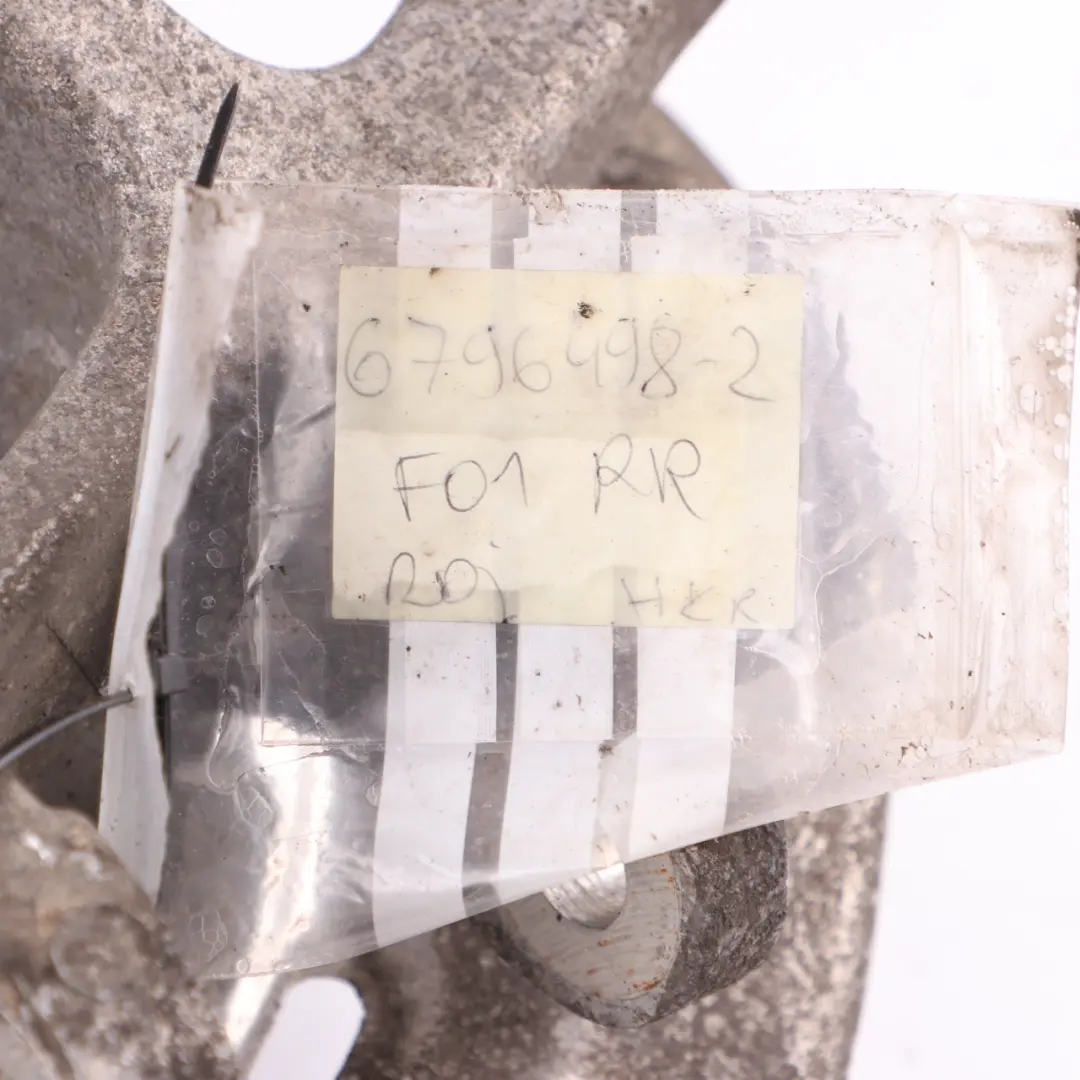 Porte-roue arrière l'essieu droit Moyeu montage pour BMW F01 à propos du numéro de pièce 6796498 BMW F01 Porte-roue arrière l'essieu droit Moyeu montage - SKU 6796498-2 - Numéro de pièce 6796498