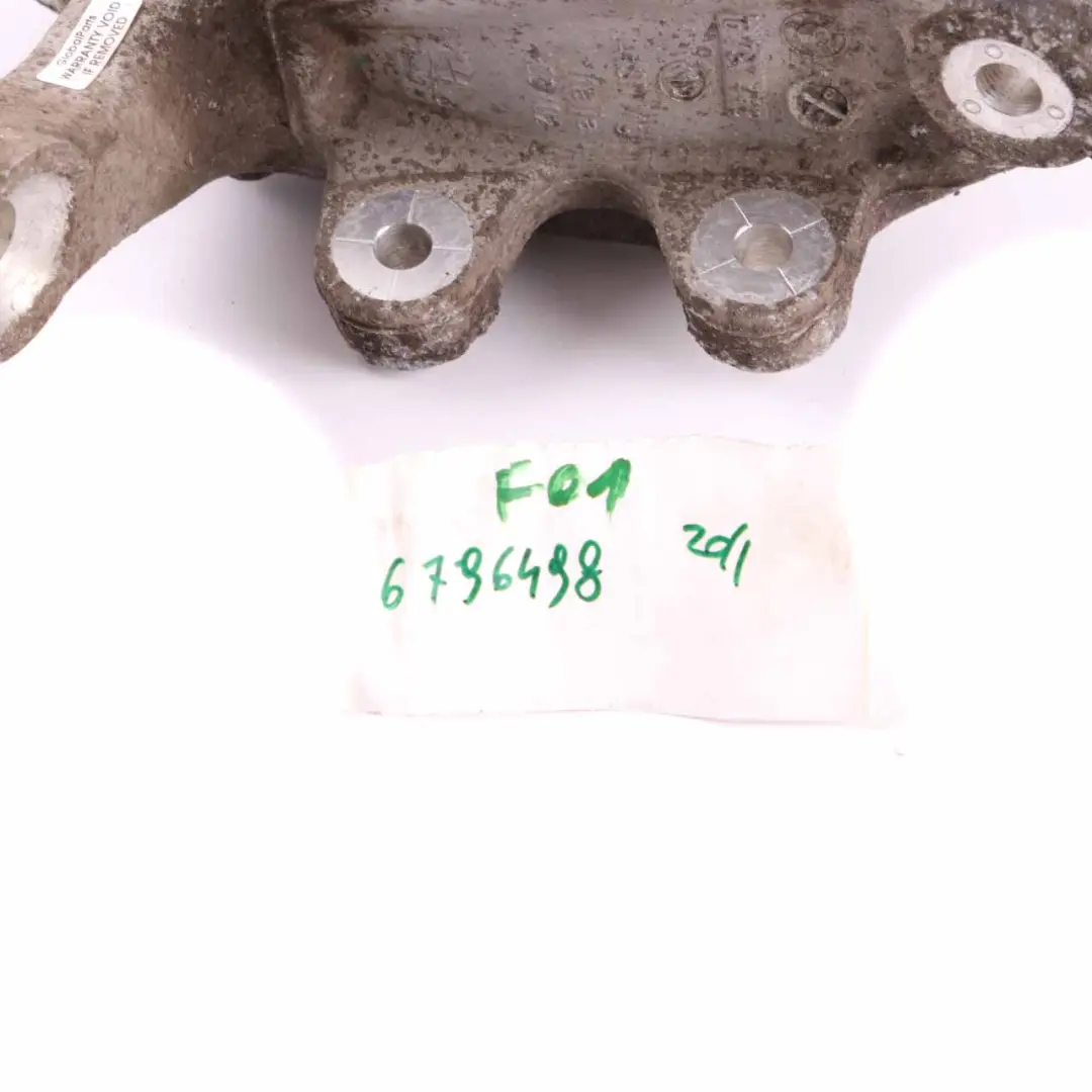 BMW F01 Wheel Carrier Rear Right O/S Axle Wheel Carrier Mount Hub - SKU 6796498 - Part number 6796498
