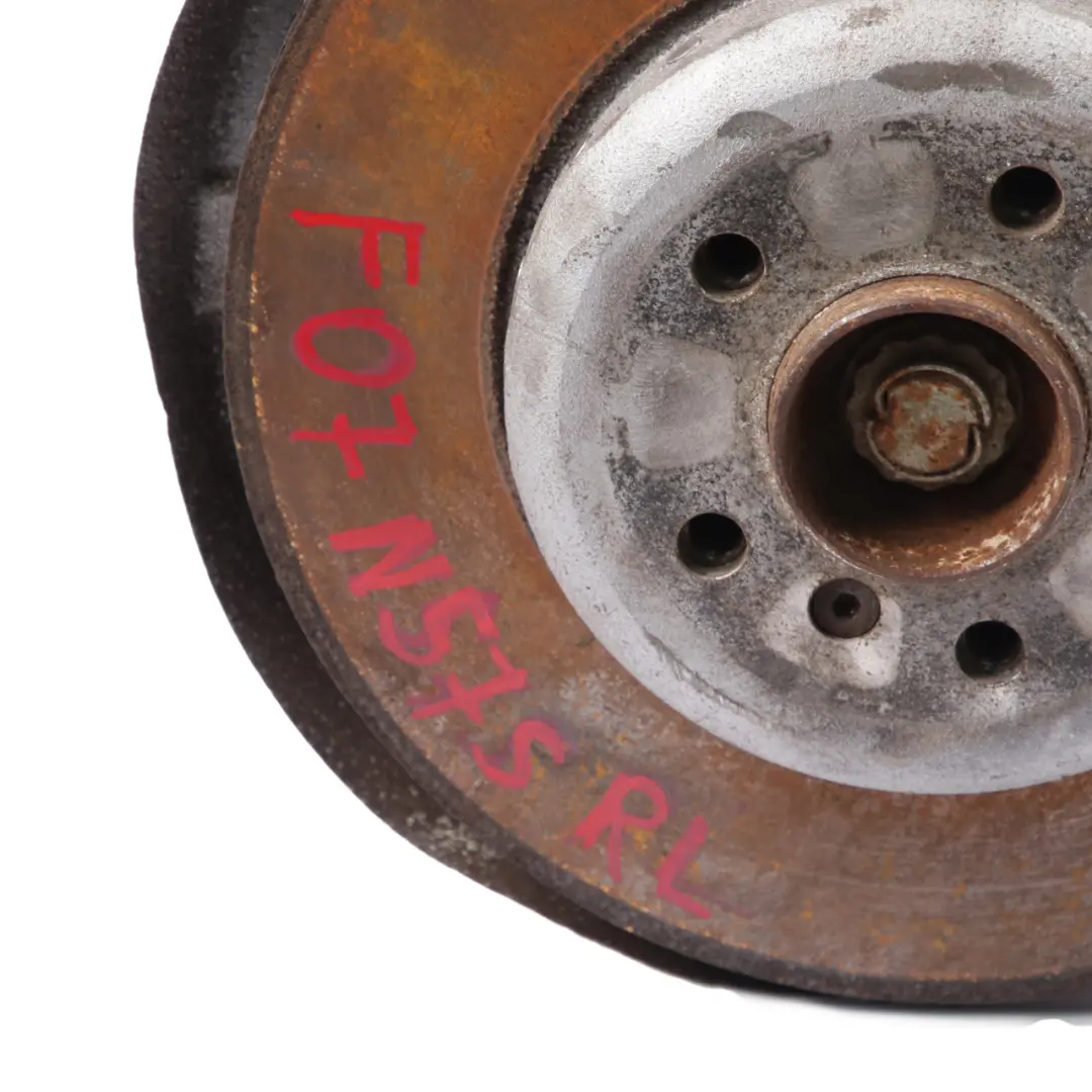 Suspension Leg Rear Left N/S Wheel Hub Bearing Brake Disc Caliper to BMW F07 GT with Part number 6796509 BMW F07 GT Suspension Leg Rear Left N/S Wheel Hub Bearing Brake Disc Caliper - SKU 6796509-1 - Part number 6796509