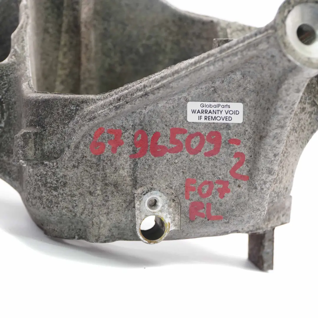 Radträger Radlager Halterung Fahrwerk Hinten Rechts für BMW F07 mit Teilenummer 6796509 BMW F07 Radträger Radlager Halterung Fahrwerk Hinten Rechts - SKU 6796509-2 - Teilenummer 6796509