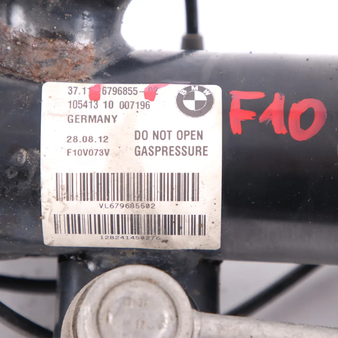 Strut Front Left N/S Adaptive Suspension Shock Absorber to BMW F10 Spring with Part number 6796855 BMW F10 Spring Strut Front Left N/S Adaptive Suspension Shock Absorber - SKU 6796855 - Part number 6796855