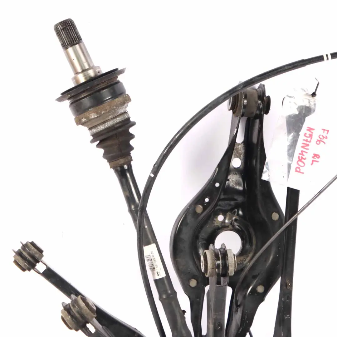 BMW F32 F36 430d N57 Mozzo Gamba Sospensione Ruota Posteriore Freno Sinistra - SKU 6797507-2 - Numero di parte 6797507