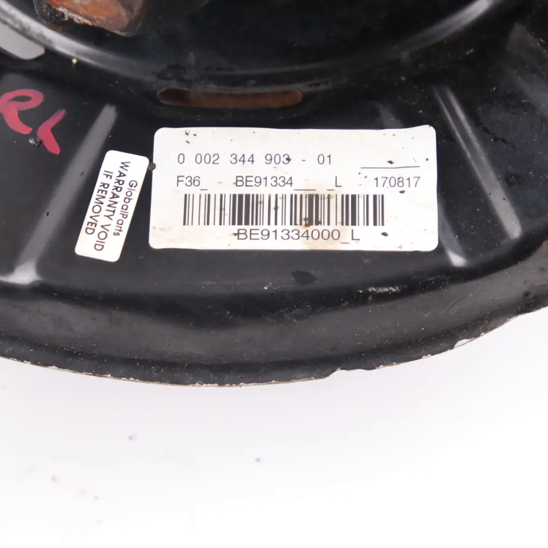 BMW F32 F36 Wheel Carrier Rear Left Suspension Axle Wheel Hub - SKU 6797507-3 - Part number 6797507
