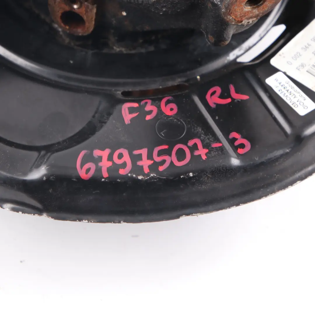Support de roue essieu suspension arrière gauche Moyeu roue BMW F32 F36 - SKU 6797507-3 - Numéro de pièce 6797507