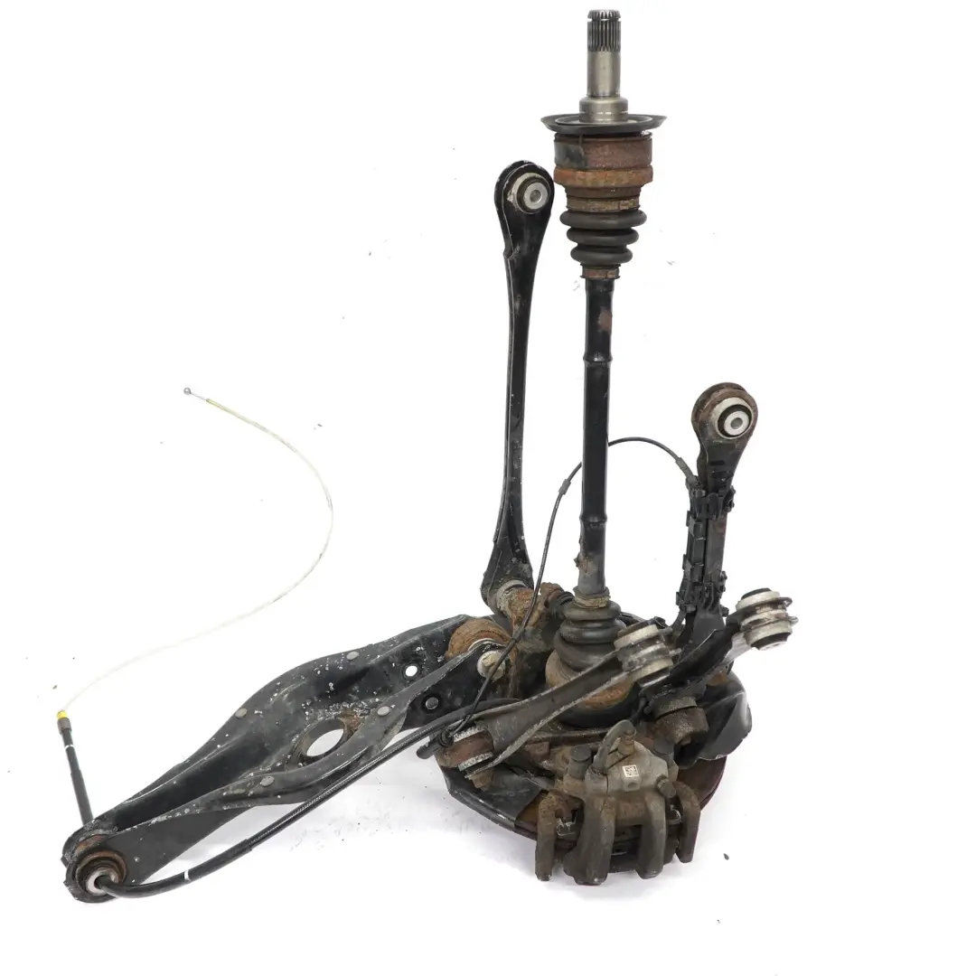 BMW F32 F33 418d 420d Rueda Trasera Izquierda Suspensión Pata Pinza de Freno - SKU 6797507-4 - Número de pieza 6797507