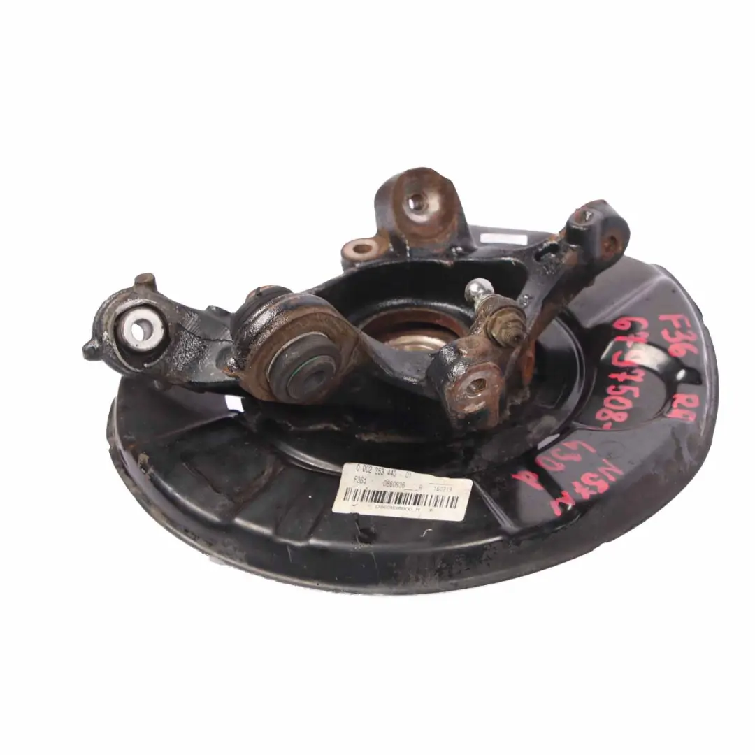 Support roue essieu suspension arrière droit Moyeu roue pour BMW F32 F36 à propos du numéro de pièce 6797508 BMW F32 F36 Support roue essieu suspension arrière droit Moyeu roue - SKU 6797508-2 - Numéro de pièce 6797508