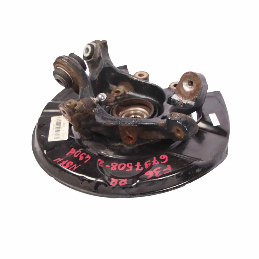 Rueda trasera derecha Suspensión Eje Rueda Hub para BMW F32 F36 con número de pieza 6797508 BMW F32 F36 Rueda trasera derecha Suspensión Eje Rueda Hub - SKU 6797508-2 - Número de pieza 6797508