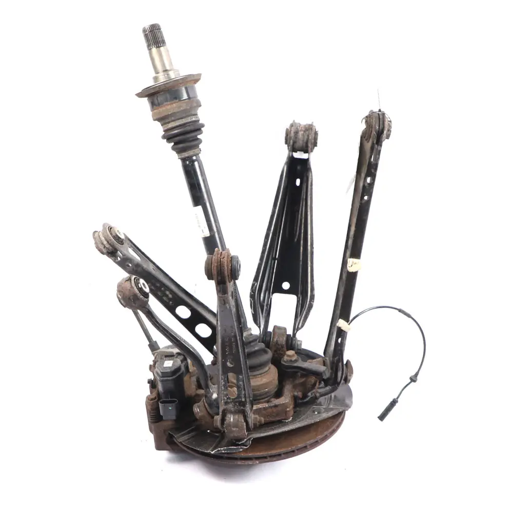 30dX N57N Mozzo Ruota Posteriore Sinistra Sospensione Gamba Pinza per BMW X3 F25 con numero di parte 6797569 BMW X3 F25 30dX N57N Mozzo Ruota Posteriore Sinistra Sospensione Gamba Pinza - SKU 6797569-1 - Numero di parte 6797569