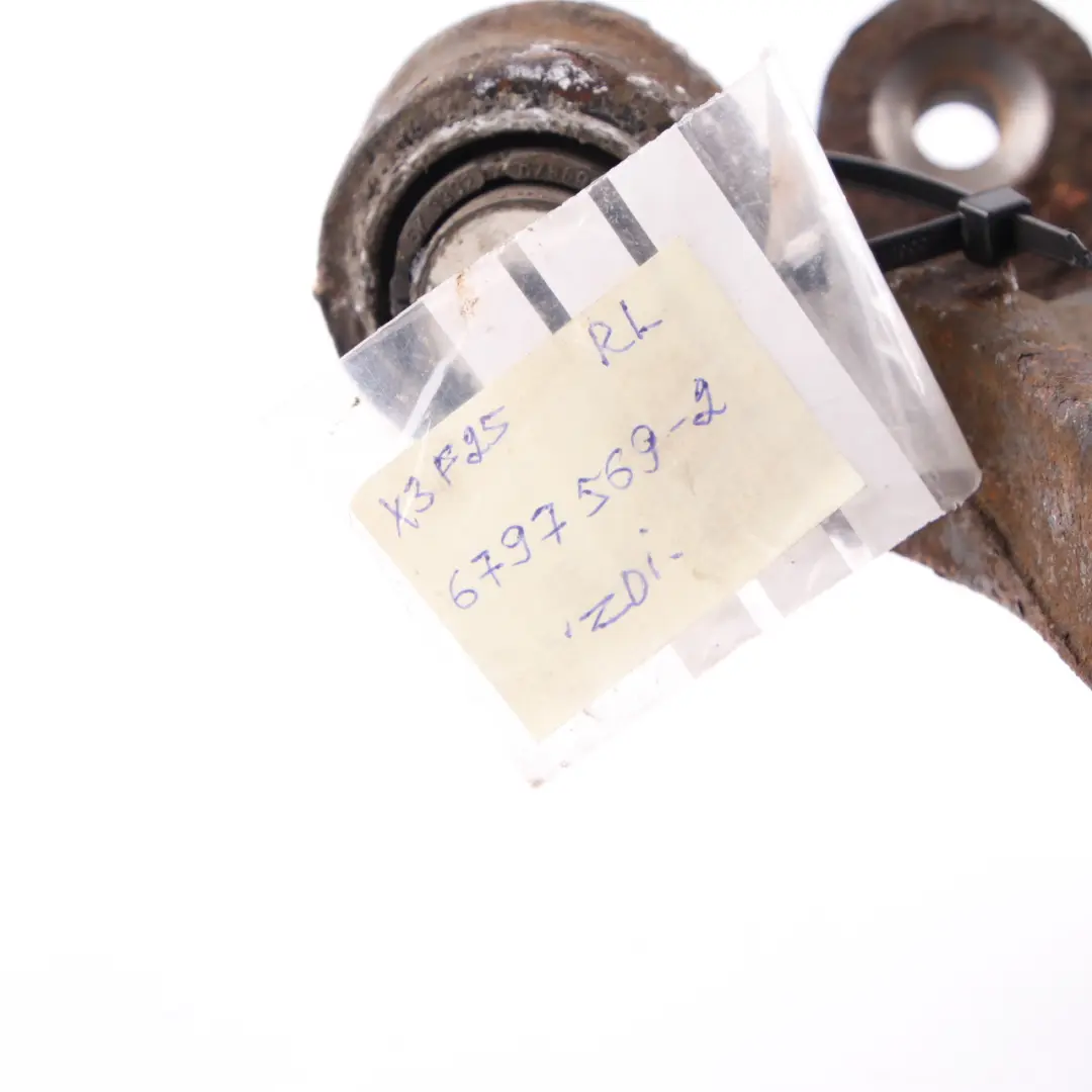 Portaruota Posteriore Sinistro Asse Sospensione Supporto per BMW X3 F25 con numero di parte 6797569 BMW X3 F25 Portaruota Posteriore Sinistro Asse Sospensione Supporto - SKU 6797569-2 - Numero di parte 6797569