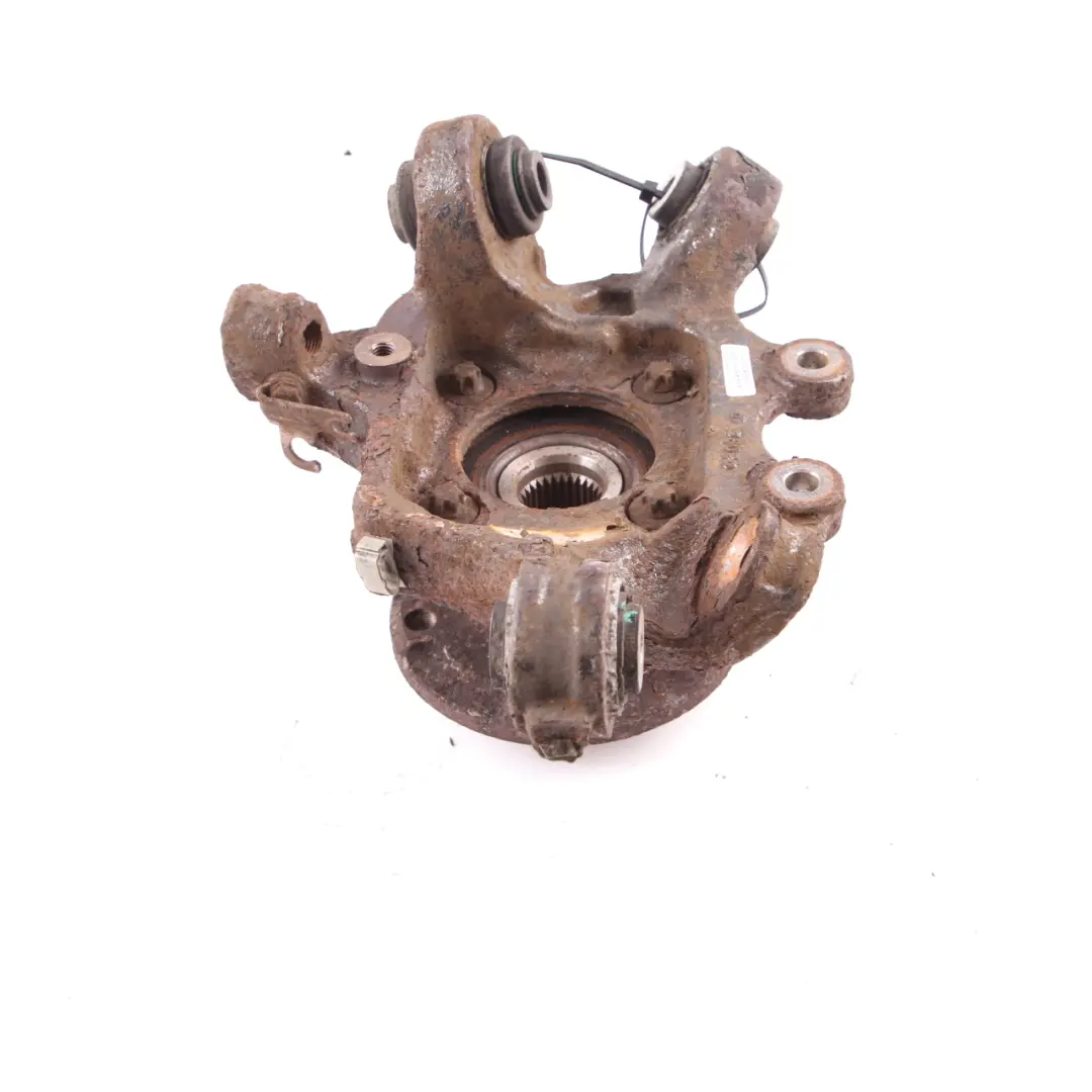 Support de suspension de l'essieu arrière droit du porte-roue pour BMW X3 F25 à propos du numéro de pièce 6797570 BMW X3 F25 Support de suspension de l'essieu arrière droit du porte-roue - SKU 6797570-2 - Numéro de pièce 6797570