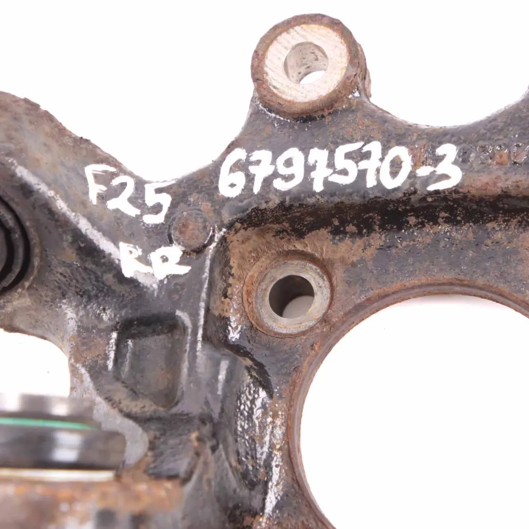 Carrier Rear Right O/S Axle Suspension Knuckle Bracket 6790498 to BMW X3 F25 Wheel with Part number 6797570 BMW X3 F25 Wheel Carrier Rear Right O/S Axle Suspension Knuckle Bracket 6790498 - SKU 6797570-3 - Part number 6797570