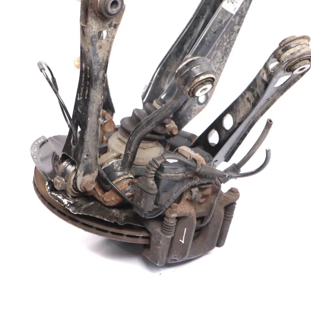 BMW X3 F25 20dX B47 posteriore destra ruota mozzo sospensione freno pinza disco - SKU 6797570-4 - Numero di parte 6797570