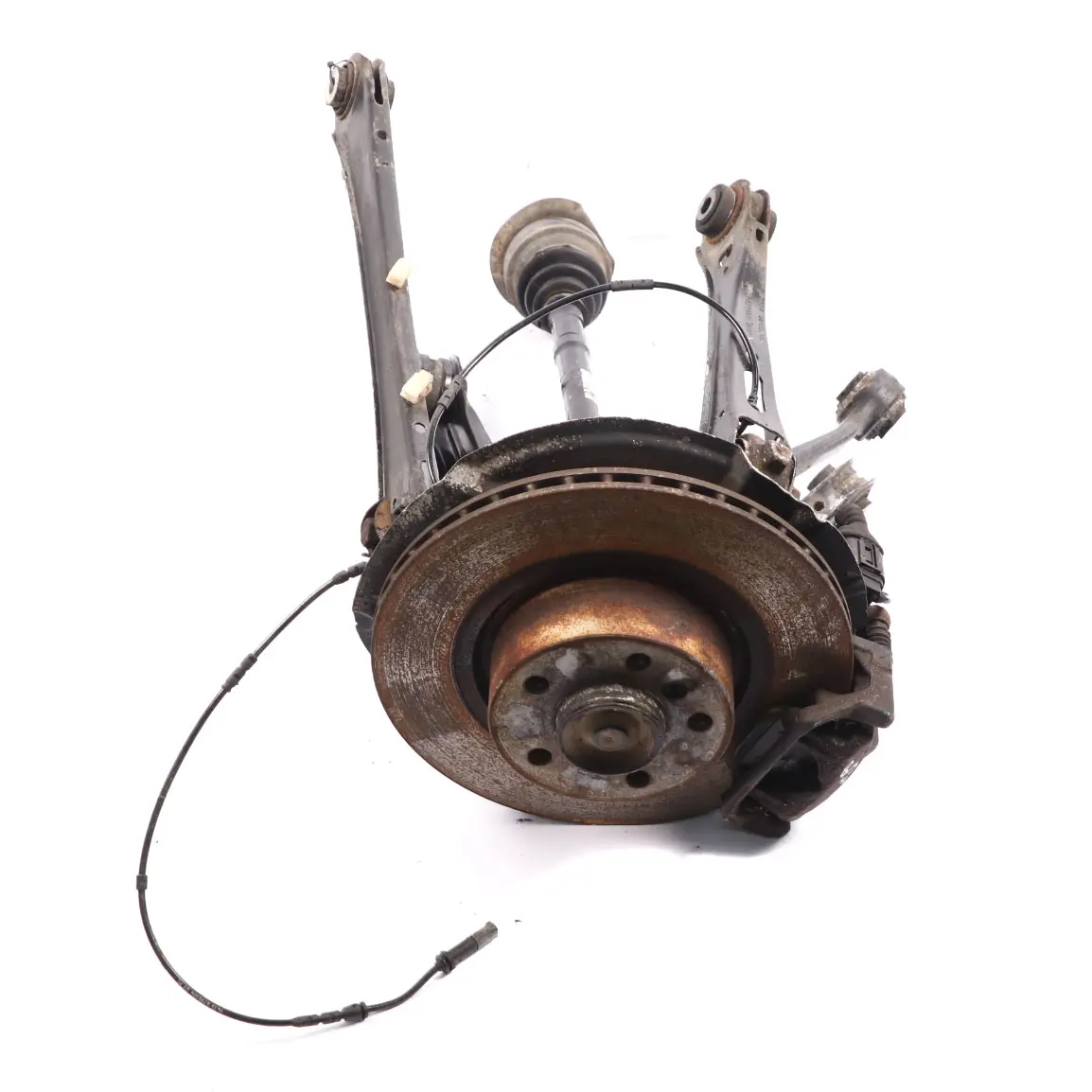 BMW X3 F25 20dX B47 posteriore destra ruota mozzo sospensione freno pinza disco