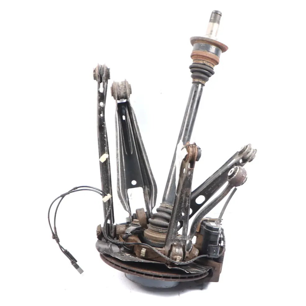 30dX N57N mozzo ruota posteriore destra sospensione gamba freno pinza per BMW X3 F25 con numero di parte 6797570 BMW X3 F25 30dX N57N mozzo ruota posteriore destra sospensione gamba freno pinza - SKU 6797570-5 - Numero di parte 6797570