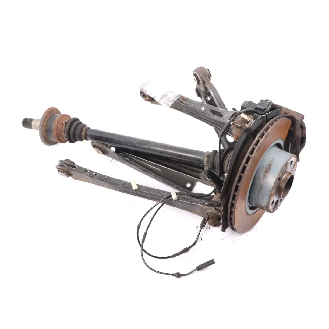 30dX N57N mozzo ruota posteriore destra sospensione gamba freno pinza per BMW X3 F25 con numero di parte 6797570 BMW X3 F25 30dX N57N mozzo ruota posteriore destra sospensione gamba freno pinza - SKU 6797570-5 - Numero di parte 6797570