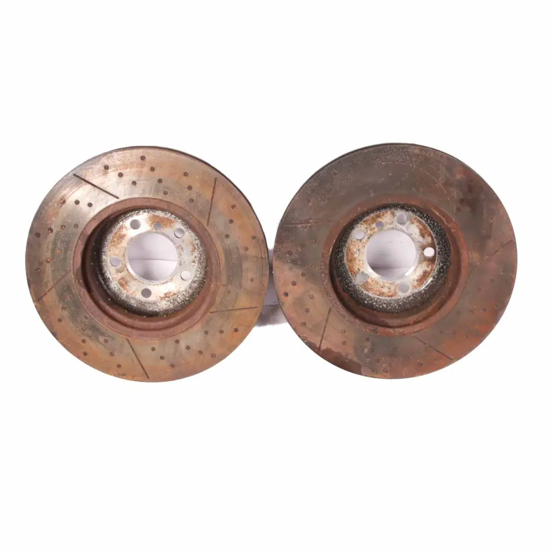  Brake Disc BMW F30 F36 Front Left Right Wheel Ventilated Perforated Set 370X30 - SKU 6797603 - Part number 6797603