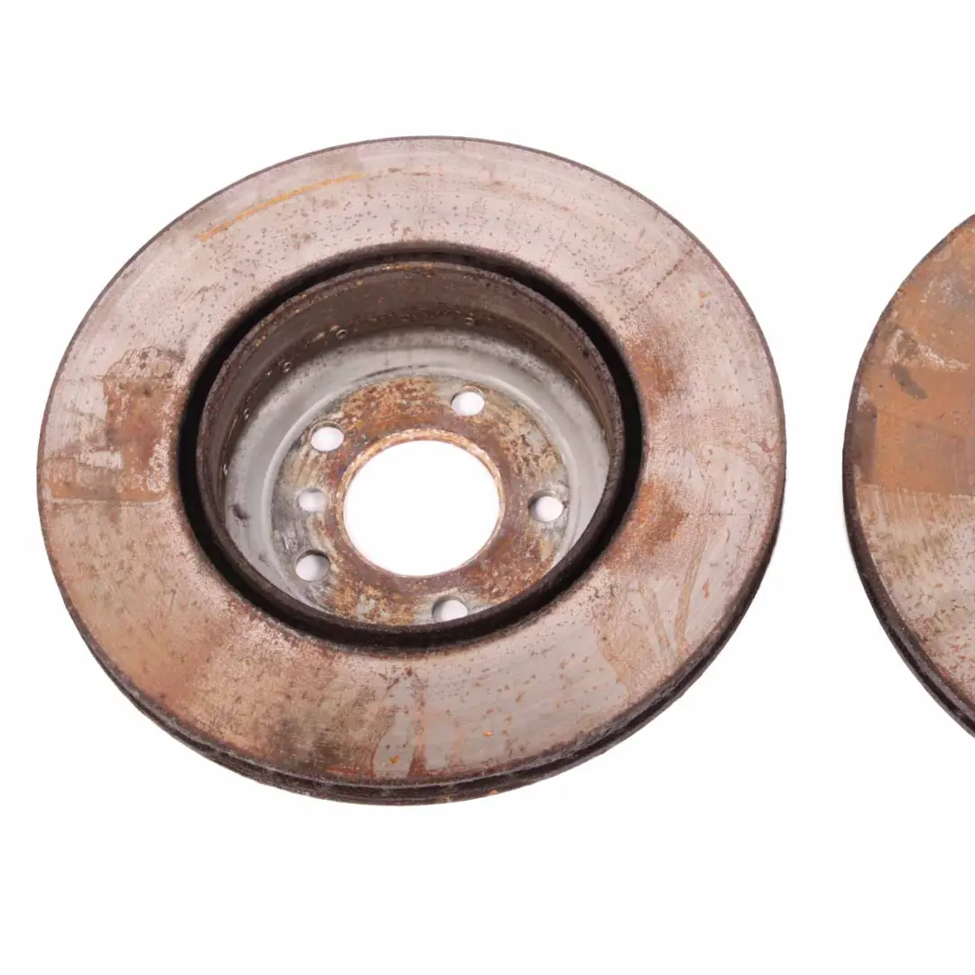  Brake Disc BMW F30 F36 Rear Left Right Wheel Ventilated Perforated Set 345X24 - SKU 6797607 - Part number 6797607